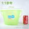 茶花 34CM华丽桶 水桶塑料桶饮用水桶 钓鱼提桶车载洗车水桶0211 单位:个
