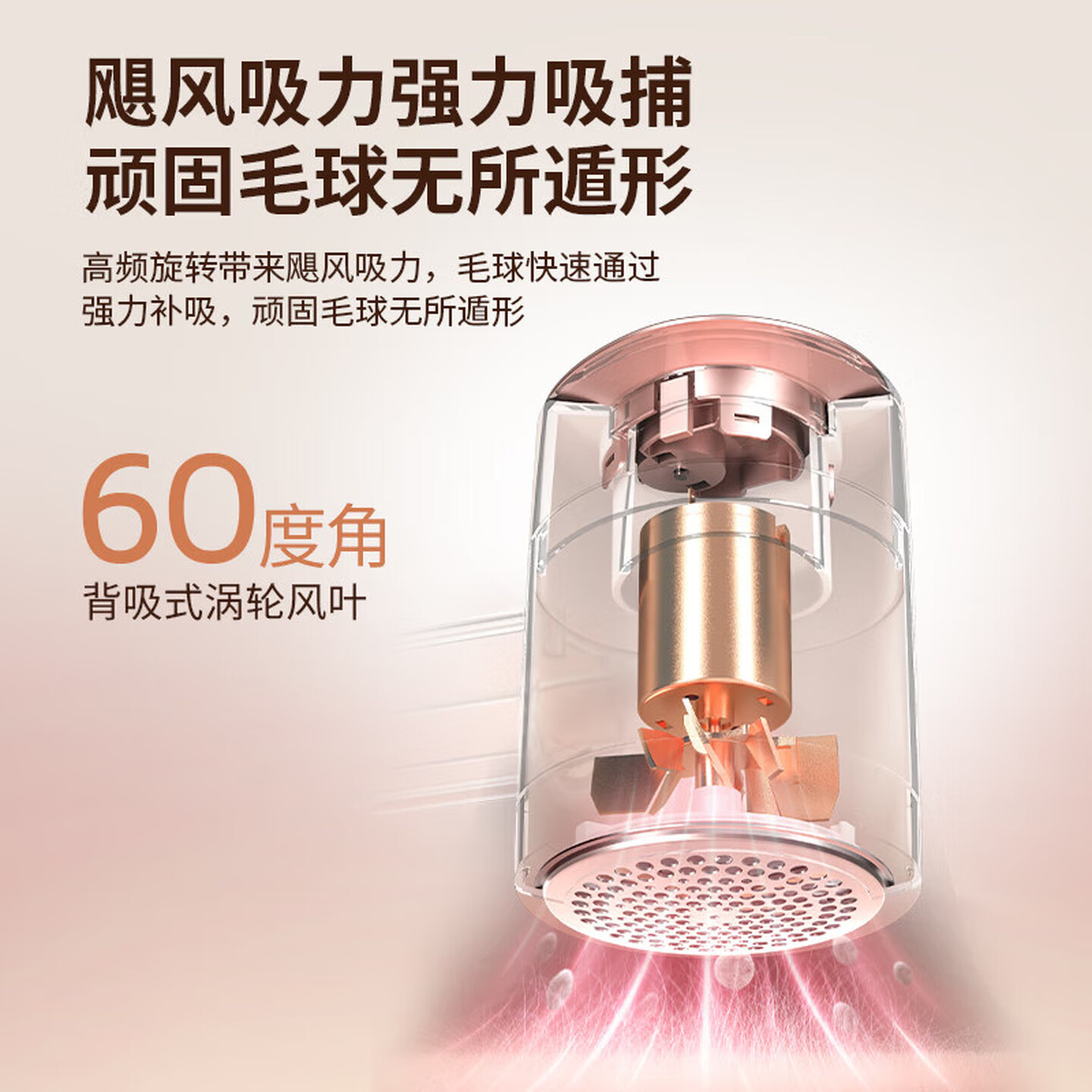 飞利浦(PHILIPS) 毛球修剪器 充电式剃毛机去球器 衣服家用剃球器去毛球 GCA2200/10 路转粉高清大图