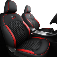 吉利帝豪GS专车专用汽车座垫珊瑚红色