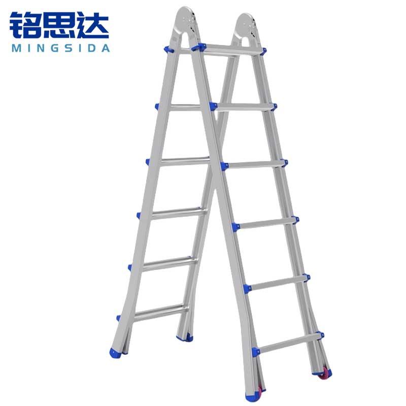 铭思达梯子六步带轮个高清大图