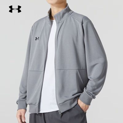 安德玛(Under Armour)夹克外套运动服训练休闲上衣健身休闲快干运动保暖夹克 23600304-014
