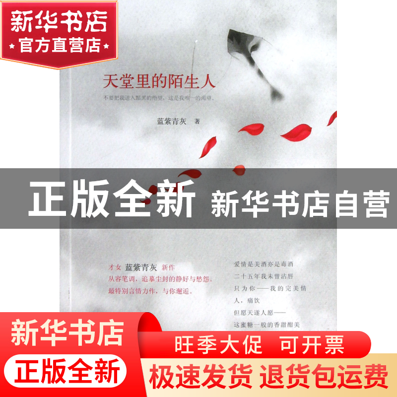 正版 天堂里的陌生人 蓝紫青灰 山东文艺 9787532935574 书籍