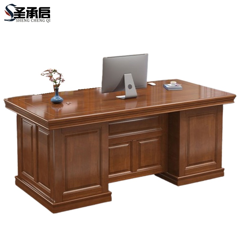 圣承启 办公班台 1.4米张高清大图