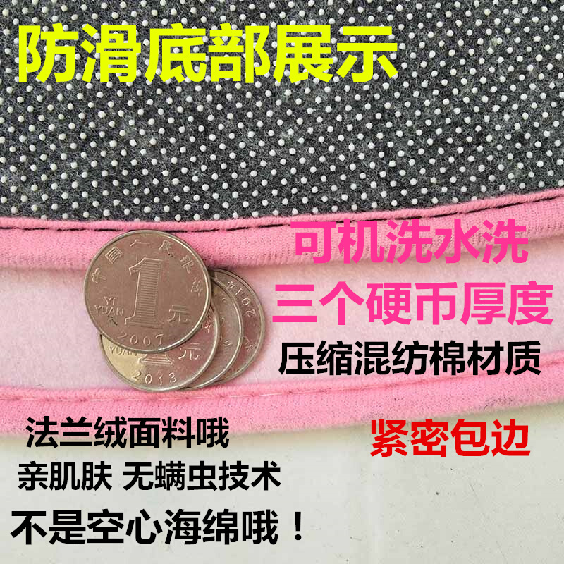 网红拍照圆形地毯电脑椅儿童房间篮卧室床边少女心可爱瑜伽地垫乳白色灰大理石圆