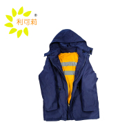利可莉工作棉服棉衣 两面可穿155-195/件