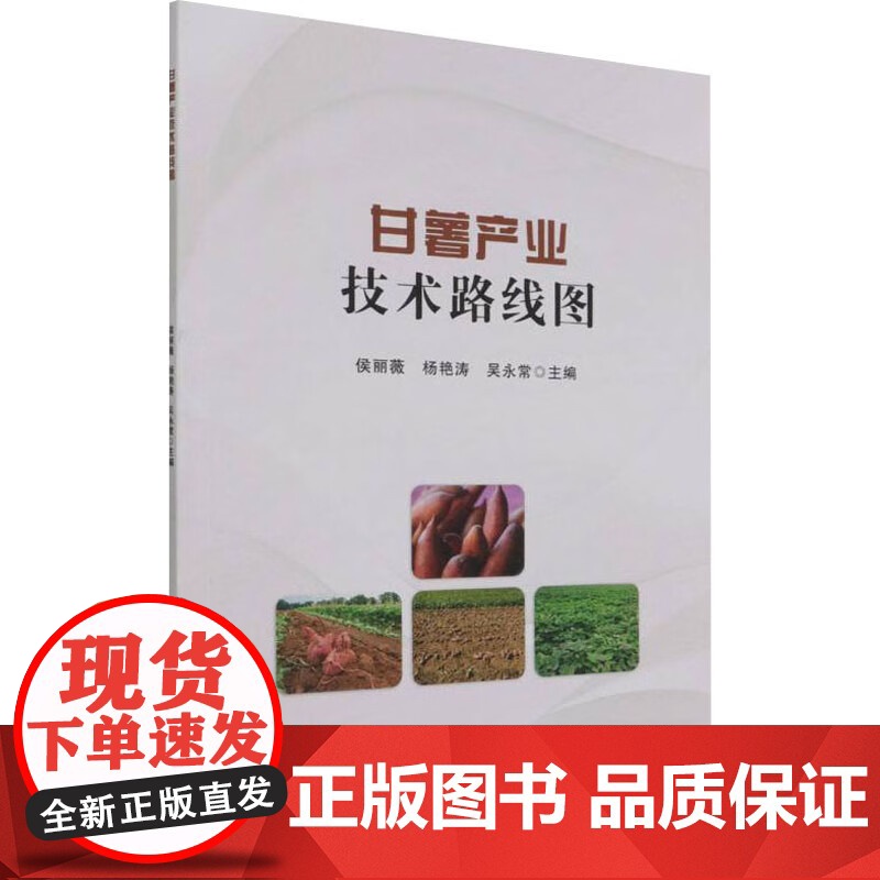 甘薯产业技术路线图 侯丽薇,杨艳涛,吴永常 编著 中国农业科学技术出版社9787511656353高清大图