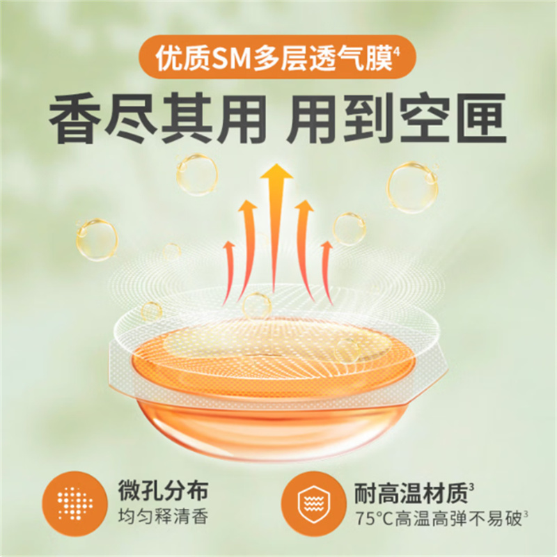 椰放air funk 汽车出风口夹香薰高清大图