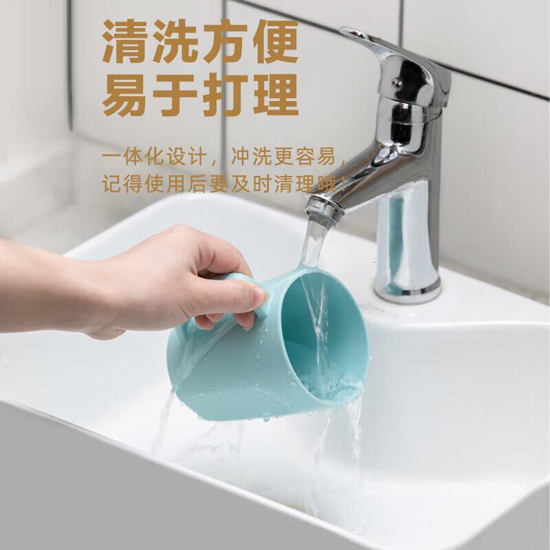 茶花(CHAHUA) 漱口杯刷牙杯子家用加厚便捷洗漱牙缸杯随机颜色 2只高清大图
