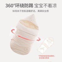 欧孕包被婴儿抱被初生秋冬加厚两用新生儿纯棉包巾襁褓四季通用