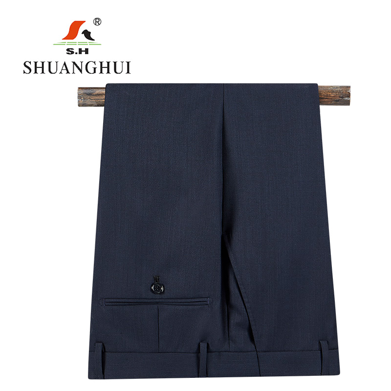 双惠男款西服套装SH7006-N,主面料:70毛/165-190高清大图