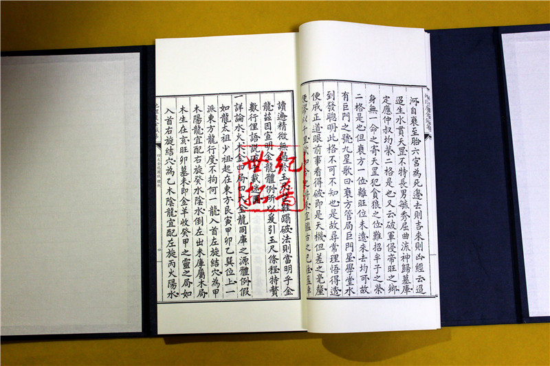 [正版] 地理青囊玉尺度金针集 子部珍本备要021种 宣纸线装一函六册 九州出版社高清大图