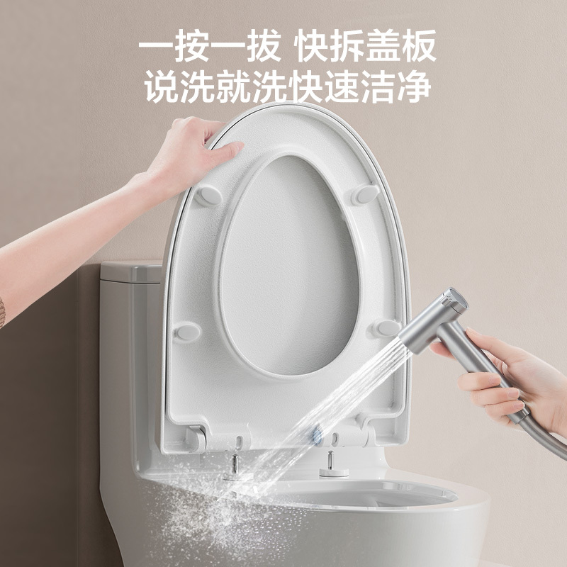九牧官方卫浴苏宁自营马桶11368家用虹吸式卫生间马桶大管径大户型大冲力坐便器