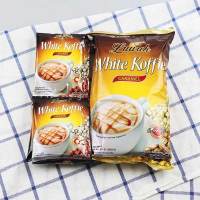 猫斯露哇 白咖啡 焦糖玛奇朵口味200g 印尼进口速溶即饮冰咖啡 原装正品
