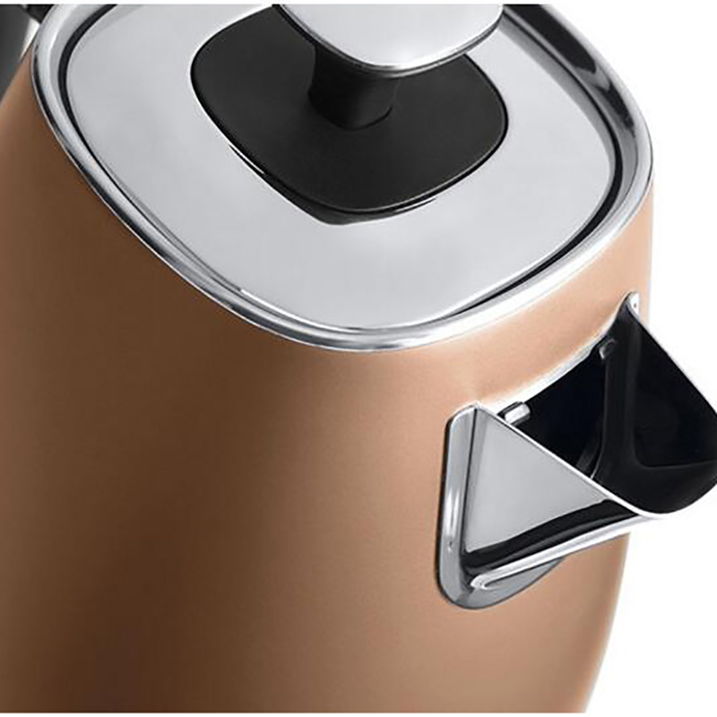 Delonghi/德龙 KBI2001.CP复古系列电热水壶 食品级304不锈钢 1.7升大容量 自动断电