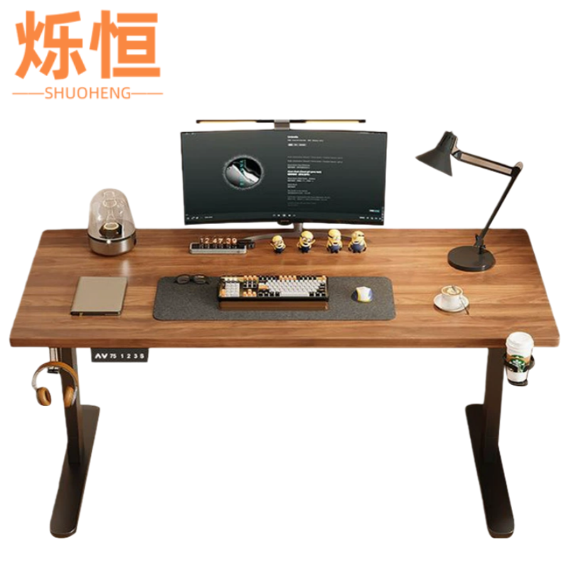 烁恒 书桌可升降 80*60*70cm 张高清大图