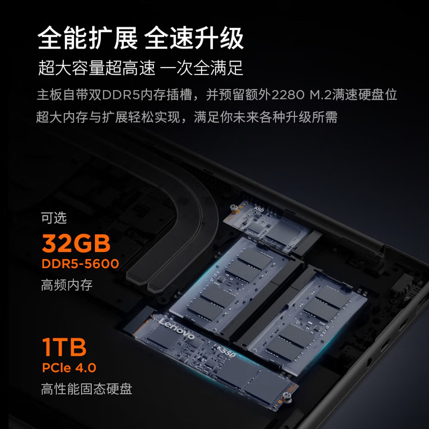 联想(Lenovo)小新Pro14c 14英寸轻薄笔记本电脑 锐龙7 H 255 32G 1T Win11 2.8K OLED 120Hz 家用商用办公学习高清大图