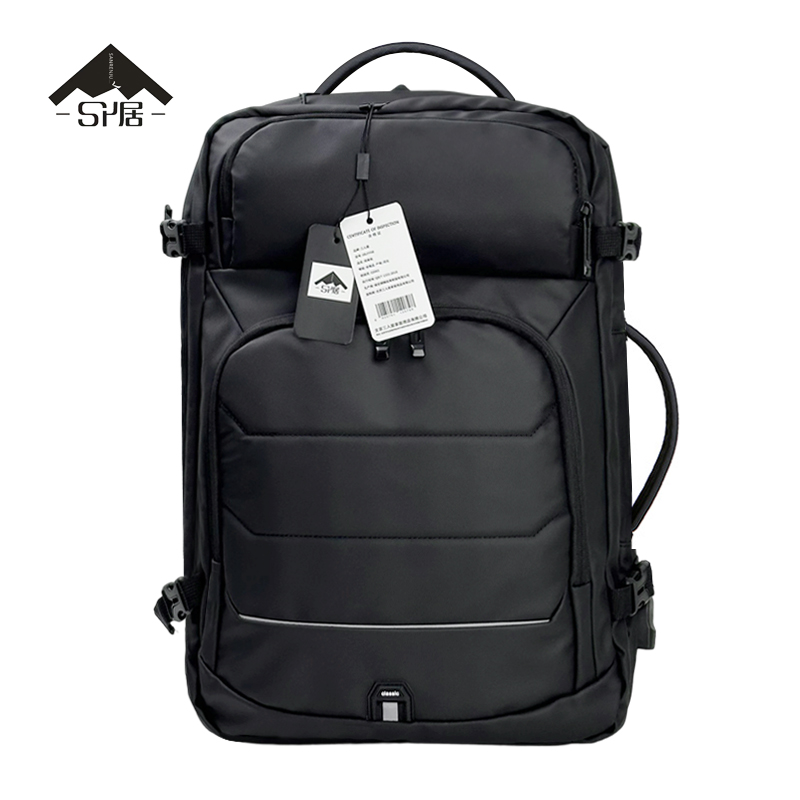 三人居 多功能扩容双肩包 SRJYY68 个高清大图