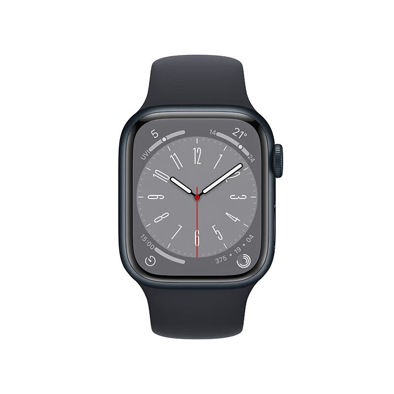 苹果(apple) 苹果手表 iwatch s8 智能运动手表 男女通用款 铝金属