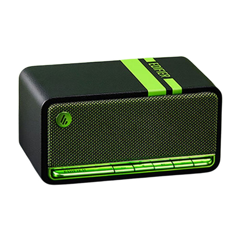漫步者蓝牙音箱小巧精致音效清晰长久续航音质舒适绿魔黑M230