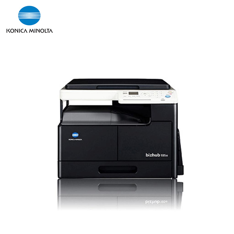 柯尼卡美能达(KONICA MINOLTA)bizhub 185e A3黑白多功能复合机 16页/分 打印复印扫描(含盖板+单纸盒)