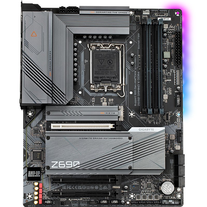 技嘉Z690 GAMING X(DDR4)主板 支持英特尔第12代酷睿系列处理器