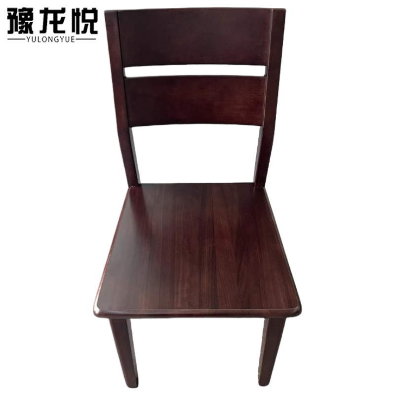 豫龙悦实木餐椅405*440*890mm把高清大图
