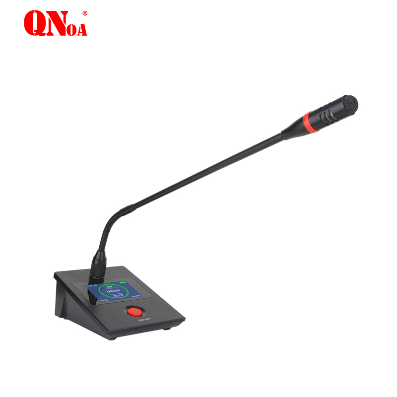 QNOA 启诺QN-MWC5100c/d 无线会议系统话筒充电款 专业会议鹅颈麦克风(长咪)黑