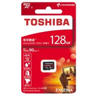 东芝(TOSHIBA)128GB TF(micro SD) UHS-I U3 Class10 高速存储卡 90MB/s