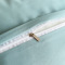 水洗棉四件套刺绣纯色简约秋冬单床单被套宿舍三件套床上用品