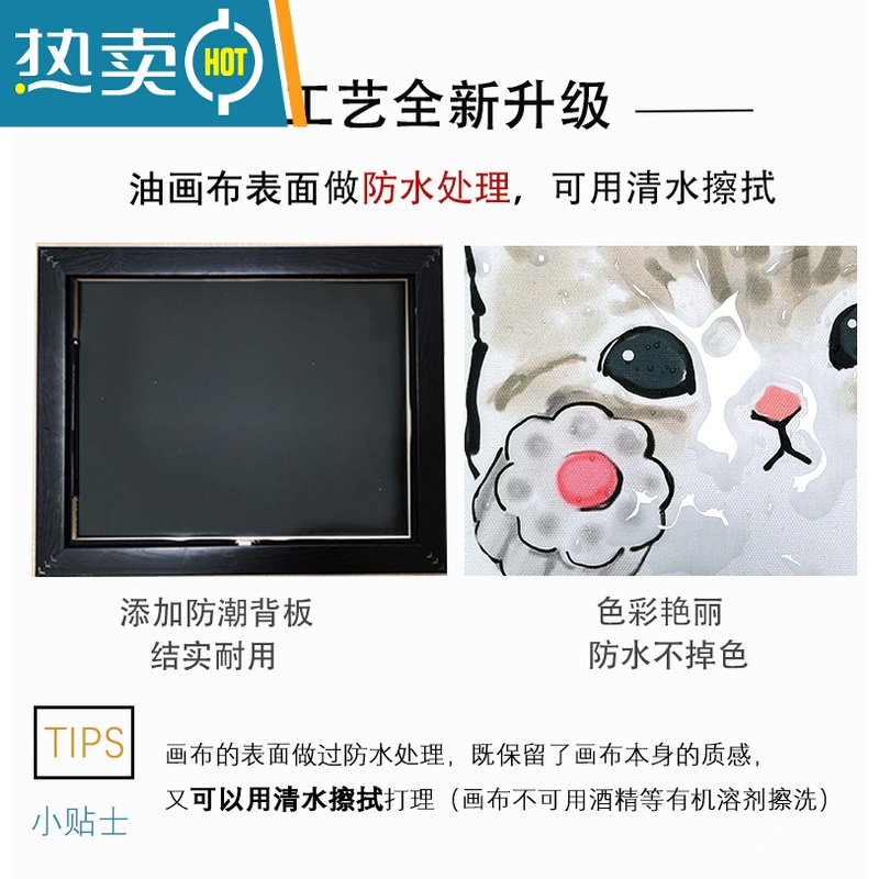敬平北欧电表箱装饰画遮挡配电箱电闸电源总开关多媒体卡通免打孔挂画装饰画高清大图