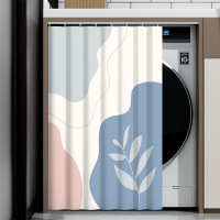 CCKO遮光帘阳台洗衣机防晒帘滚筒柜子遮挡帘 ZGL230 防水全遮光【送滑轨道】宽60cm*高90cm