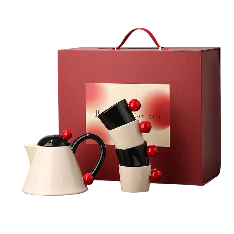 梵澜狸花茶壶水具礼品套装TA59 套高清大图