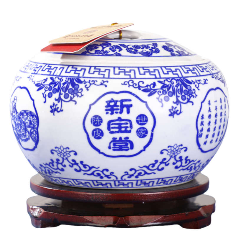 新宝堂 青花瓷10年 陈皮养生茶 100g (单位:盒)