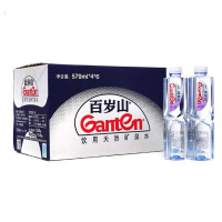 景田 百岁山 饮用天然矿泉水570ml*6*4瓶 箱装 水饮料