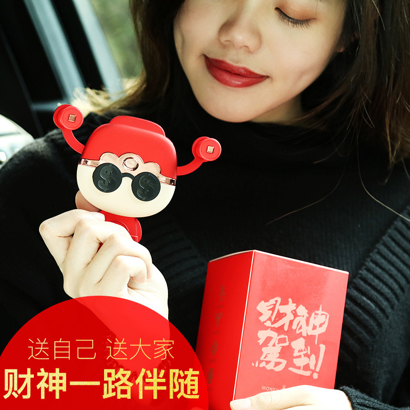 财神爷重力感应车载手机支架出风口卡扣式奥迪汽车导航支撑手机座