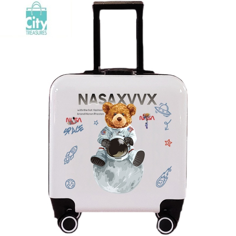 bangdou夏秋新款高颜值卡通儿童拉杆箱学校男女童行李箱万向轮密码