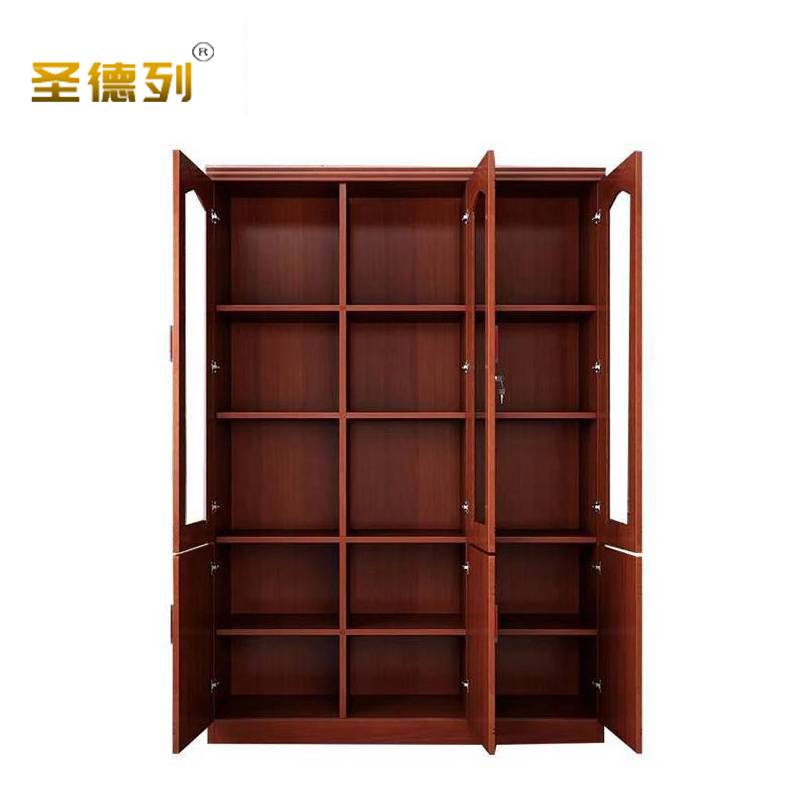 圣德列文件柜木质档案资料柜L-8 1200*320*1900mm高清大图