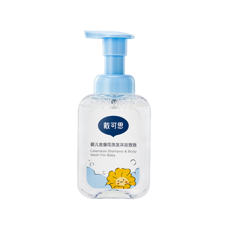 戴可思婴儿洗发沐浴二合一沐浴露泡泡型宝宝洗发水新生儿120ml高清大图