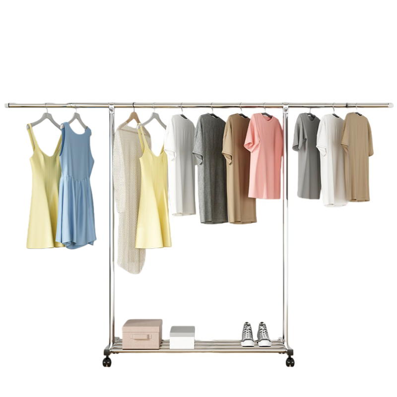 铭 思达 晾 衣杆晾衣架晾衣架可伸缩晾衣架高清大图