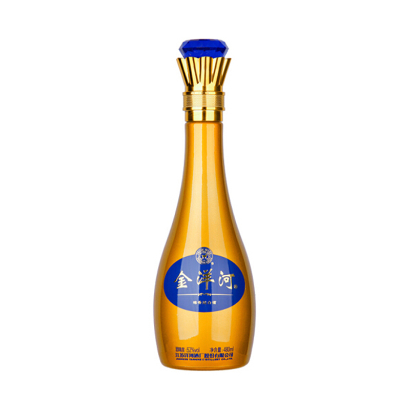 洋河 金洋河 52度 480ml 单瓶装 浓香型 白酒