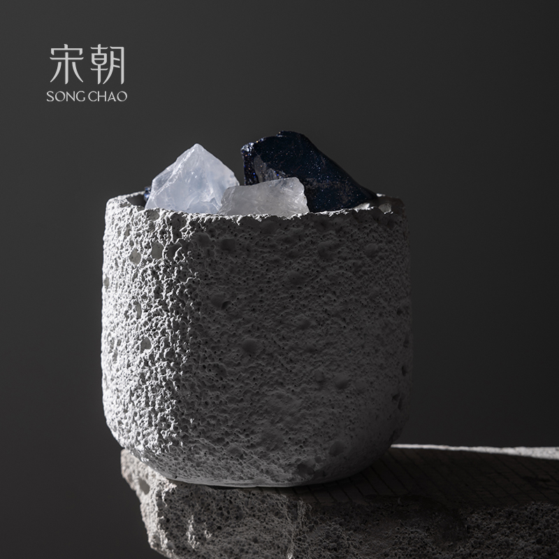 宋朝 冷山扩香石套装(月下金桂)扩香石:容器*1个+晶石(250g)*1袋+精油(10ml)*1瓶高清大图