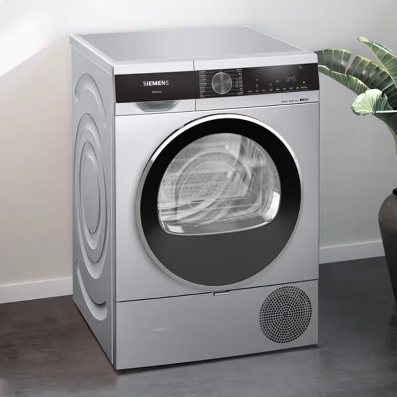 西门子WB45UM080W+WT45UMD80W 全触屏除菌10公斤洗烘套装高清大图