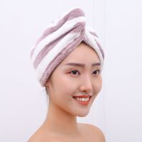 干发帽强吸水速干发帽新款女长发吸水干发毛巾成人加厚干发帽