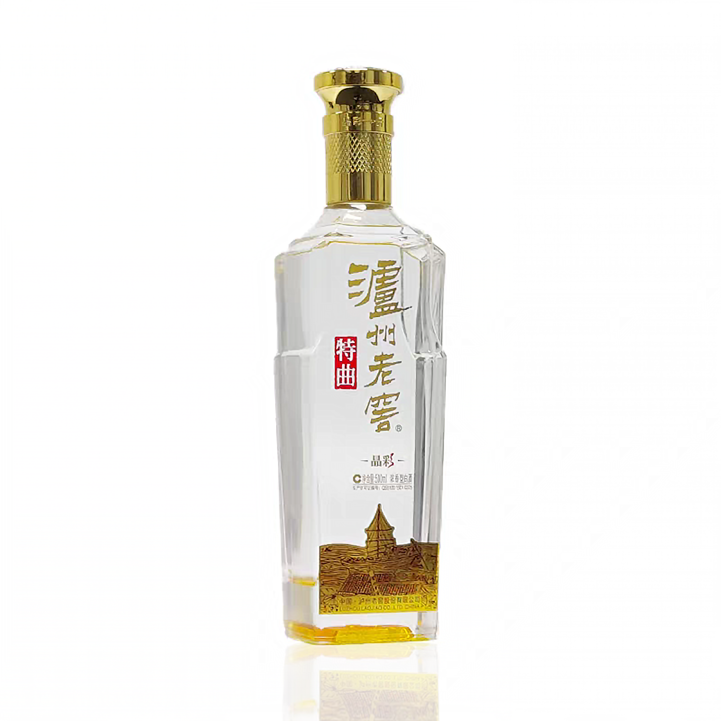 泸州老窖 特曲晶彩52度500ml*1瓶 浓香型高度白酒 礼盒装