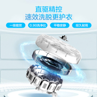 统帅(Leader)海尔出品10公斤大容量 直驱变频滚筒洗衣机 洗干一体机 节能 空气洗 @G1012HB766SU1