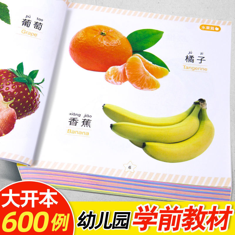 认物大全+拼音+识字 [正版]儿童早教启蒙书认物大全儿童绘本婴幼儿启蒙认知早教书0到3岁2岁宝宝益智书籍一岁半宝宝看的书高清大图