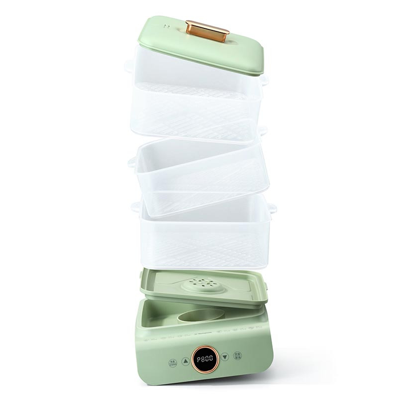 西屋WESTINGHOUSE电蒸锅 电蒸锅多功能家用大容量蒸炖锅全自动预约蒸箱 WZG240B!高清大图