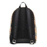 预订 BURBERRY 博柏利 Vintage 格纹尼龙双肩包8016106
