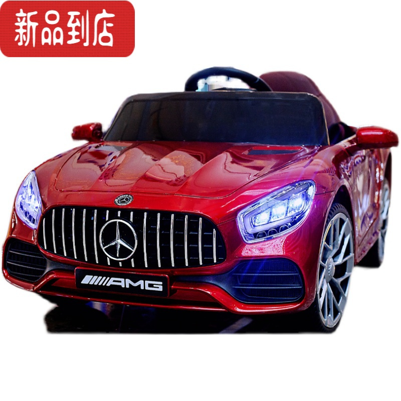 真智力儿童电动车四轮带遥控摇摆汽车宝宝小孩玩具车可坐人四驱充电童车