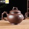 三维工匠宜兴紫砂壶大容量大号泡茶壶手工茶壶单壶陶瓷家用茶具茶杯套装 纯棕束口茶杯六个装(80)